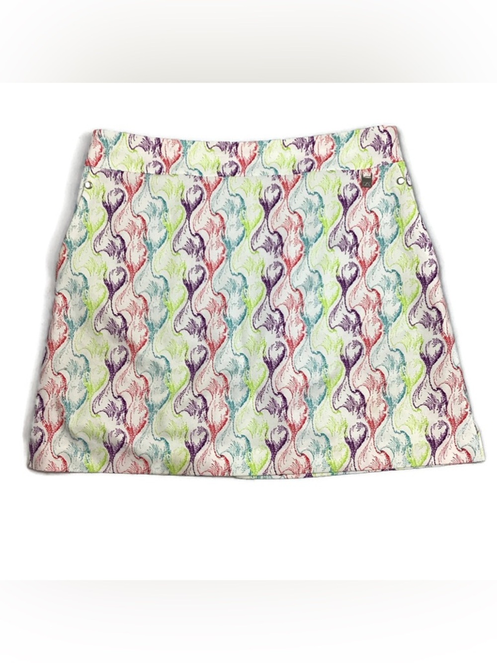 Cutter & Buck Julia Swirl Print Athletic Skort CB DryTec Golf Sz 6 NWOT